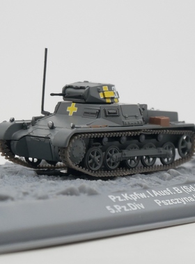 ixo 1:72 Sd.Kfz.101 Pz.Kpfw. I Ausf.B二战德国1号坦克装甲模型