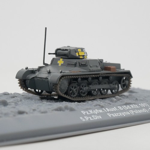 ixo 1:72 Sd.Kfz.101 Pz.Kpfw. I Ausf.B二战德国1号坦克装甲模型