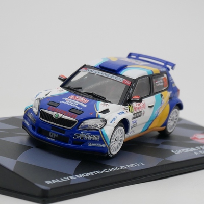ixo 1:43 Skoda Fabia S2000 WRC 2011斯柯达晶锐拉力赛汽车模型