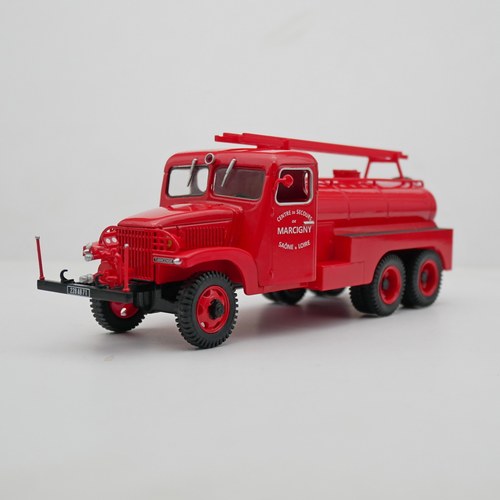 ixo 1:43 GMC CCI通用吉姆西消防车合金汽车模型金属玩具车