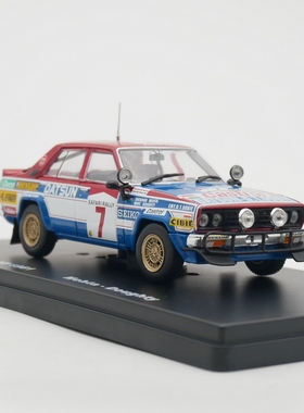 ixo 1:43 Datsun Violet GT WRC 1981日产达特桑拉力赛车汽车模型