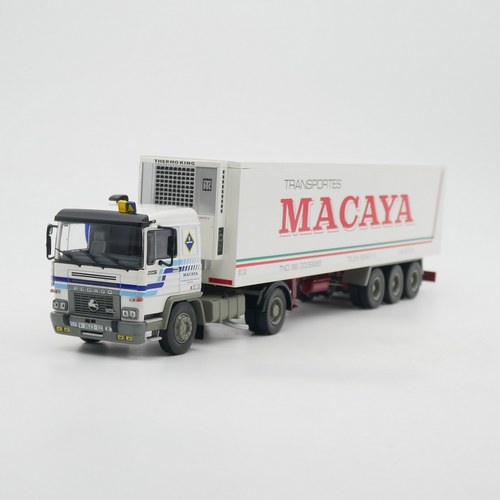 ixo 1:43 Pegaso Tecno 1234T毕加索重卡拖头冷链货柜车汽车模型