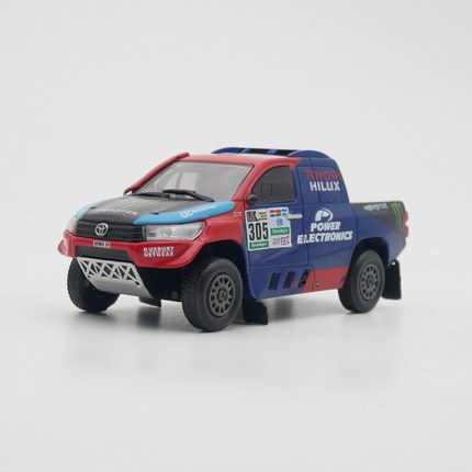 ixo 1:43 Toyota Hilux V8 Dakar 2017丰田海拉克斯达喀尔赛车