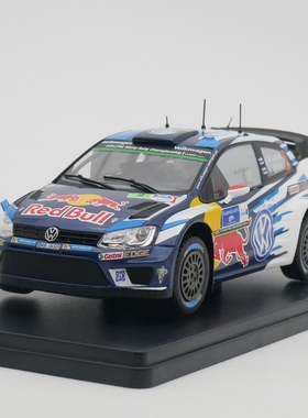 IXO 1:24 Volkswagen Polo WRC 2016大众菠萝拉力赛车收藏玩具车