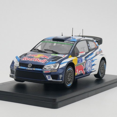 IXO 1:24 Volkswagen Polo WRC 2016大众菠萝拉力赛车收藏玩具车