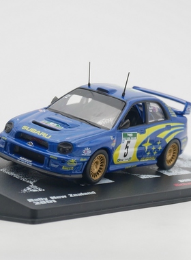 ixo 1:43 Subaru Impreza WRC 2001斯巴鲁翼豹拉力赛车汽车模型