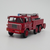 Berliet Ixo 6X6贝利埃法国消防车合金车模型金属玩具车