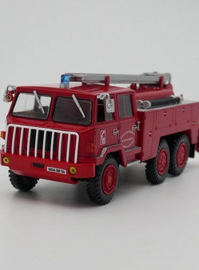 Ixo 1:43 Berliet FF 6X6贝利埃法国消防车合金车模型金属玩具车
