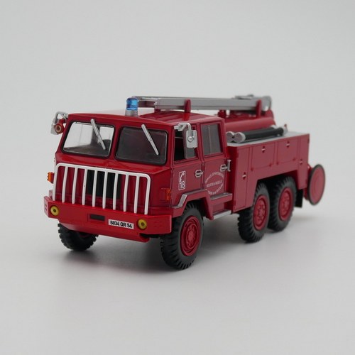 Ixo 1:43 Berliet FF 6X6贝利埃法国消防车合金车模型金属玩具车