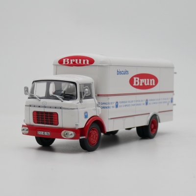 ixo 1:43 Berliet GAK贝利埃卡车厢式货车合金车模型金属玩具车