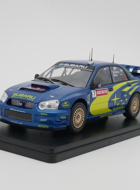 IXO 1:24 Subaru Impreza S9 WRC 2003斯巴鲁拉力赛合金汽车模型