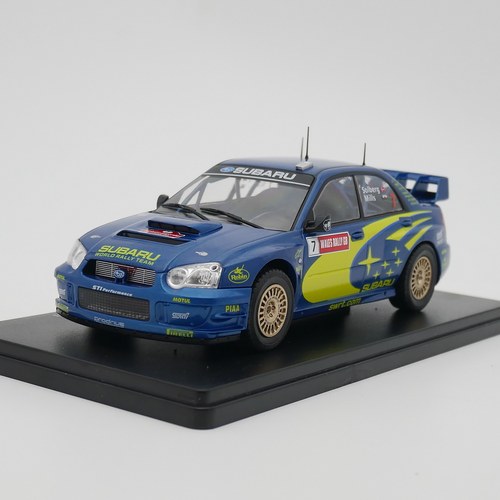 IXO 1:24 Subaru Impreza S9 WRC 2003斯巴鲁拉力赛合金汽车模型