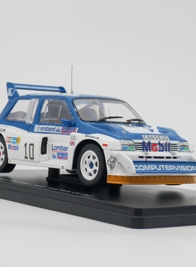 Ixo 1:24 MG Metro 6R4 WRC 1985名爵拉力赛车合金汽车模型玩具车