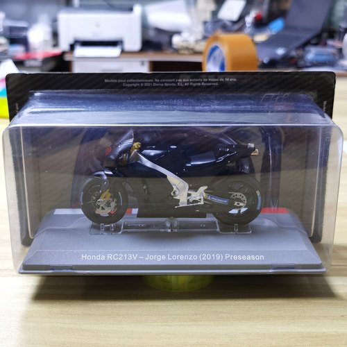 ixo 1:18 MotoGP 2019 Honda RC213V Jorge Lorenzo 本田摩托车
