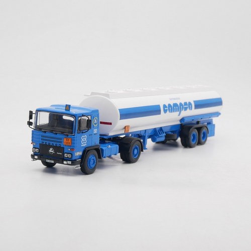 ixo 1:43 Pegaso 1231T毕加索重卡石油垄断租赁公司油罐车模型
