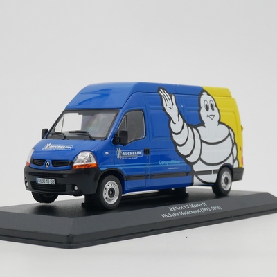 ixo 1:43 Renault Master Michelin Motosport雷诺米其林赛车运动