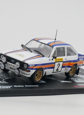ixo 1:43 Ford Escort RS1800 WRC 1981福特福睿斯拉力赛车模型