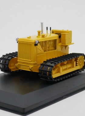 ixo 1:43 D-804苏联履带式拖拉机合金汽车模型收藏金属玩具车