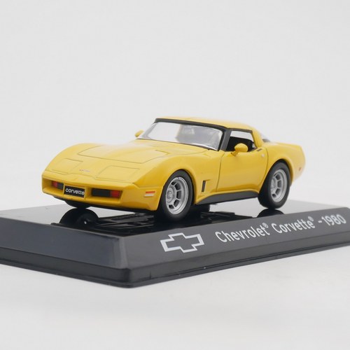 ixo 1:43 Chevrolet Corvette 1980雪佛兰科尔维特合金汽车模型