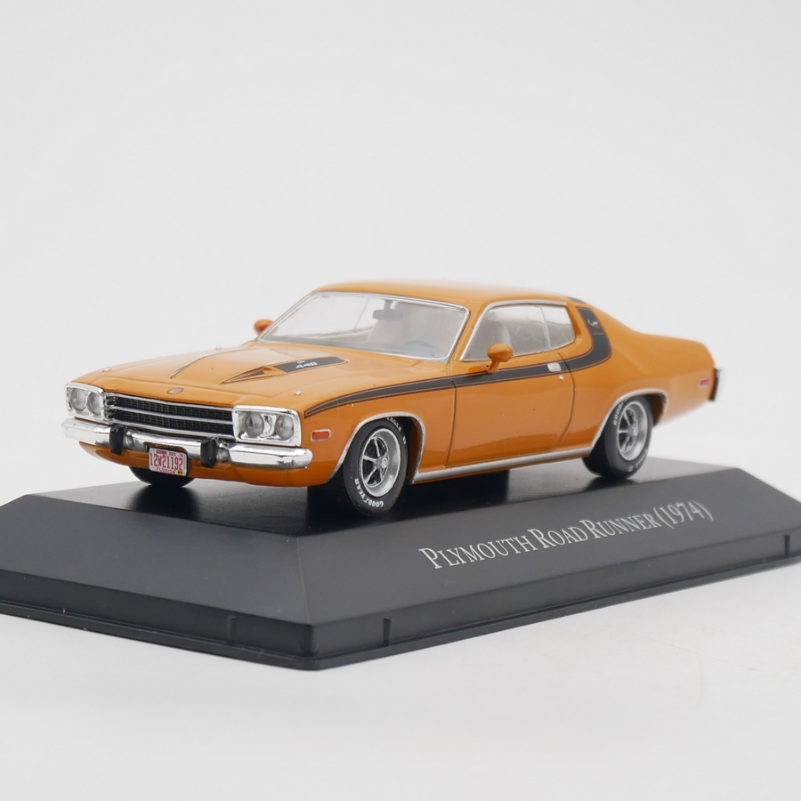 ixo 1:43 PLYMOUTH ROAD RUNNER 1974普利茅斯美国肌肉车汽车模型