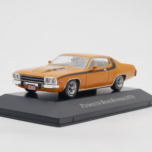ixo 1:43 PLYMOUTH ROAD RUNNER 1974普利茅斯美国肌肉车汽车模型