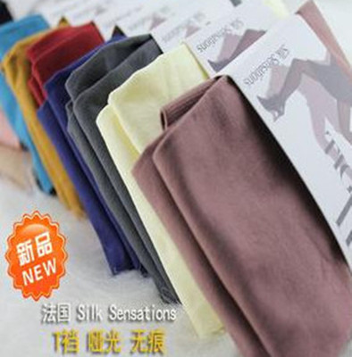 春秋100D糖果色彩色天鹅绒连裤袜