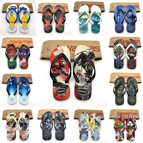 2026款巴西havaianas哈瓦那印花人字拖男女中性夹脚防滑拖鞋春夏