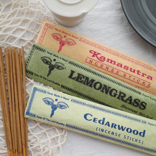 “佛眼低垂处”尼泊尔佛眼天堂眼竹签香天然手工线香植物香料疗愈