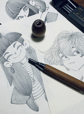 同款colte小胖原木5.5自动铅笔复古建筑设计绘图素描ideaplus礼盒