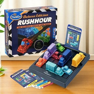 ThinkFun塞车时间汽车华容道亲子互动桌游8儿童益智玩具3 6岁礼物
