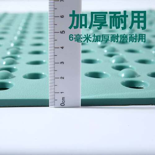 新款酒店长款浴缸垫新料无味浴室防滑垫多孔漏水带吸盘防滑地垫