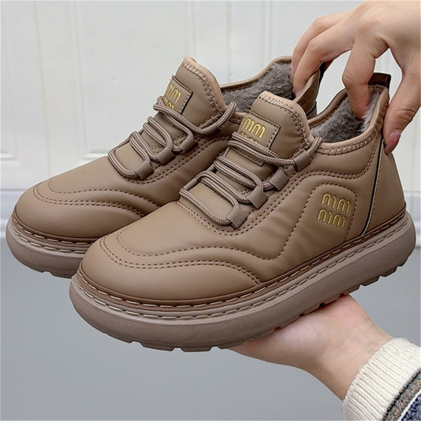 冬季新款加绒加厚保暖女棉鞋舒适休闲百搭妈妈鞋厚底老北京女棉鞋,女鞋,棉鞋,淘宝优惠券,粉丝福利购,淘宝优惠卷