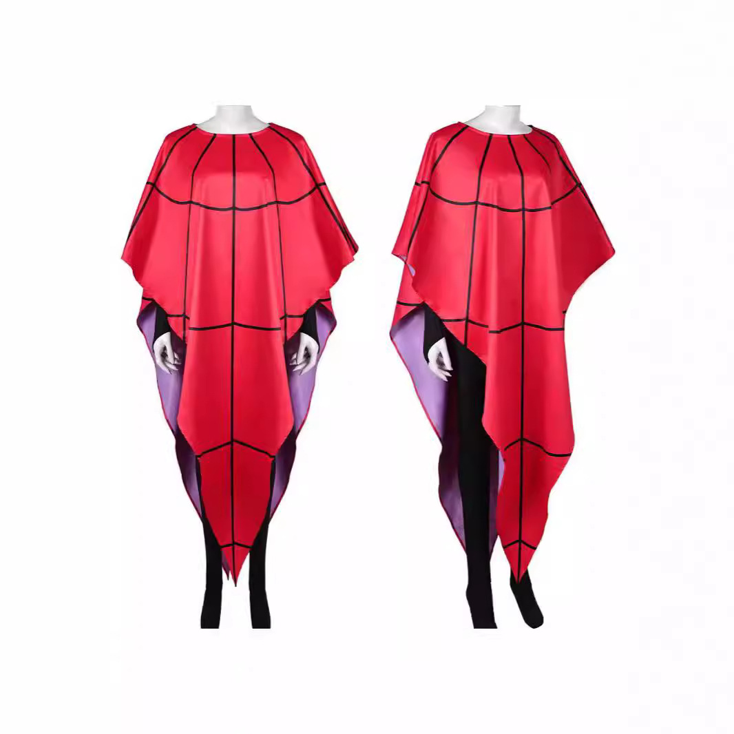 阴间大法师cos莉迪亚迪兹Beetlejuice万圣节舞台表演服装斗篷