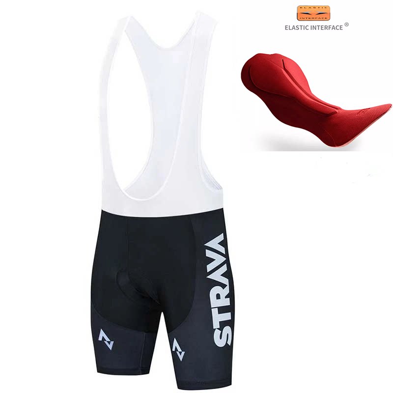 新款双箭头背带骑行裤男夏季短裤自行车公路山地车骑行服装备