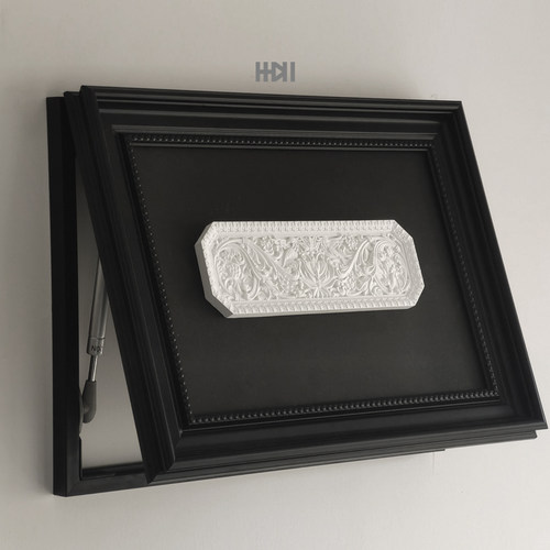 浮雕电表箱装饰画中古风