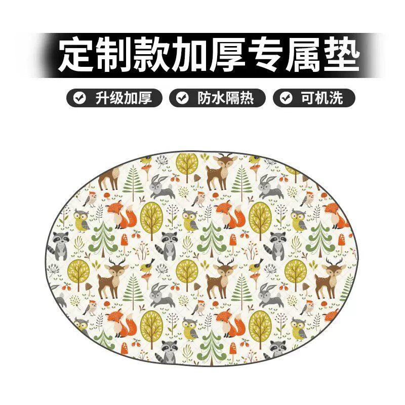 帐篷防潮垫户外3人-4人5-8人可机洗野餐垫地垫防水爬行垫专属垫