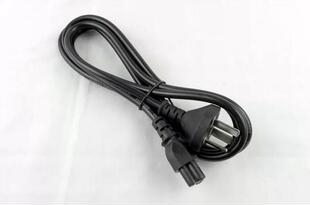 梅花尾品字尾Dell HP 华硕 联想 台达神舟通用三芯AC电源充电器线