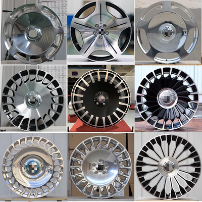 大饼锻造轮毂18 19 20寸适配奔驰迈巴赫S450S500S600S680E300改装