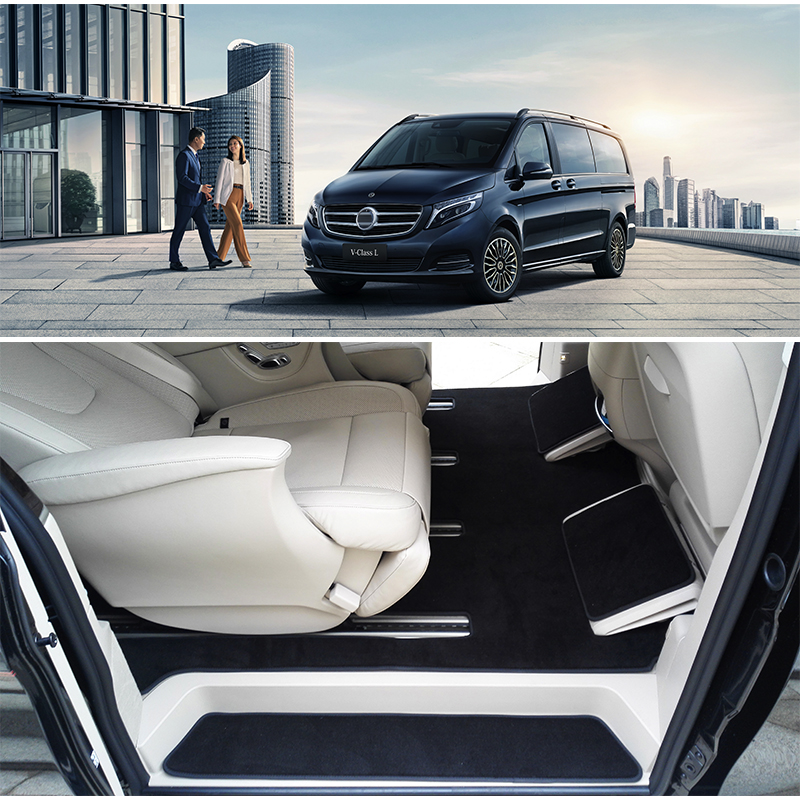 奔驰威霆脚垫地毯商务车原厂