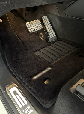 适用于奔驰新款G级AMGg63G55EQGg580g500g350g300p羊毛地毯式脚垫