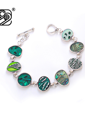 99克拉合金贝壳纸手链