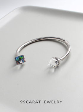 九九克拉欧美风品牌质感水晶玻璃