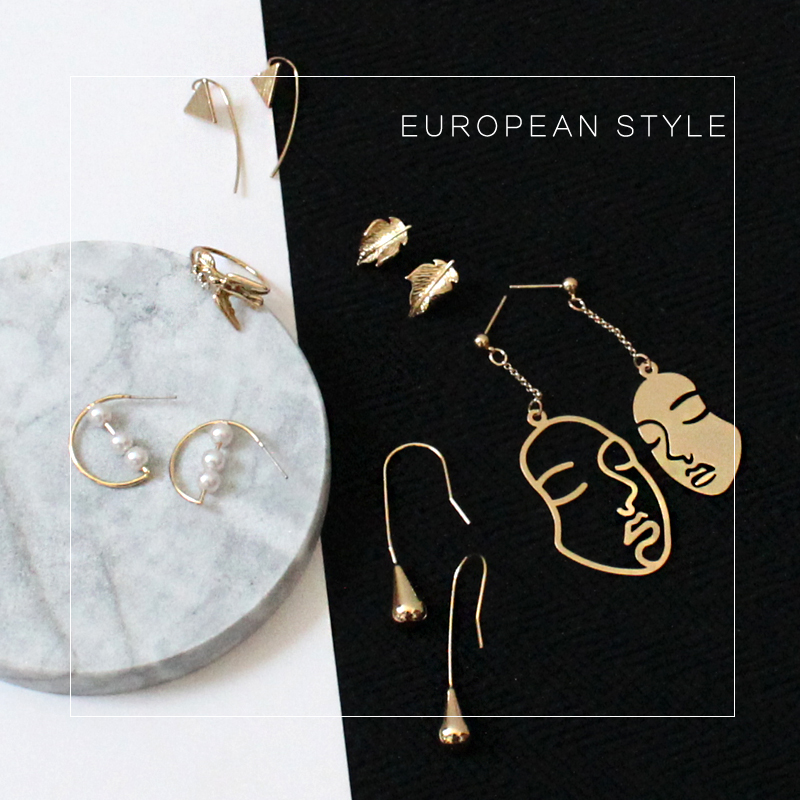 925银针包金925银针耳坠RL克拉