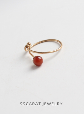 戒指99克拉玛瑙石欧美女