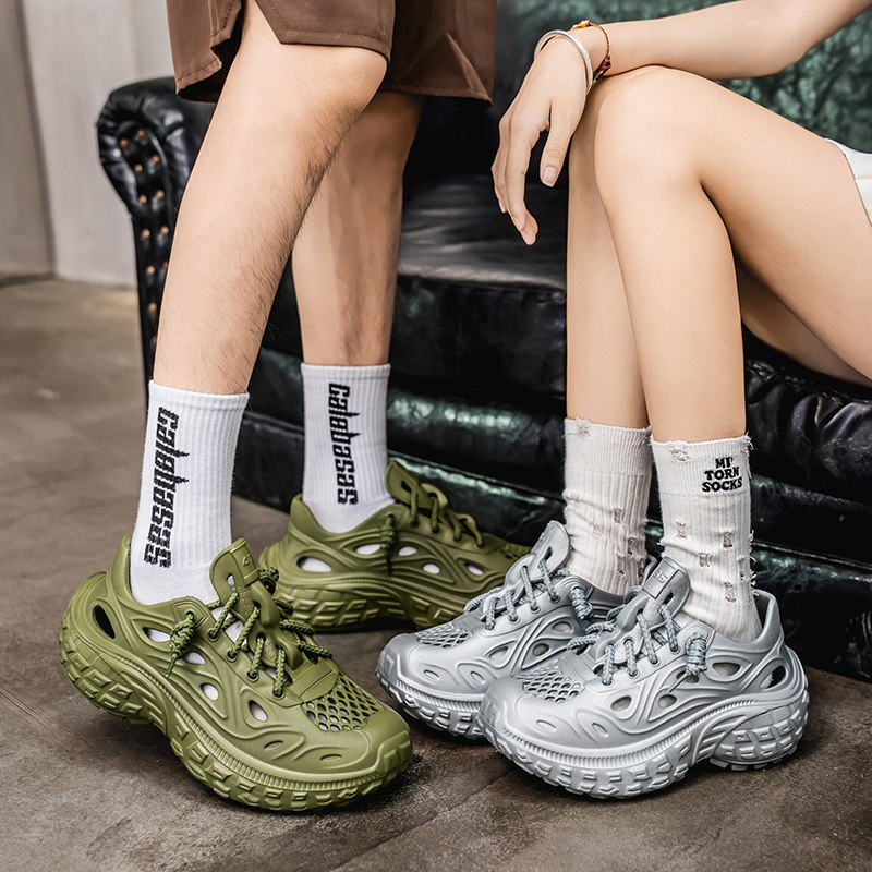 情侣款溯溪鞋男夏季户外速干两栖涉水鞋女款厚底防滑洞洞沙滩鞋45,户外/登山/野营/旅行用品,溯溪鞋,淘宝优惠券,粉丝福利购,淘宝优惠卷