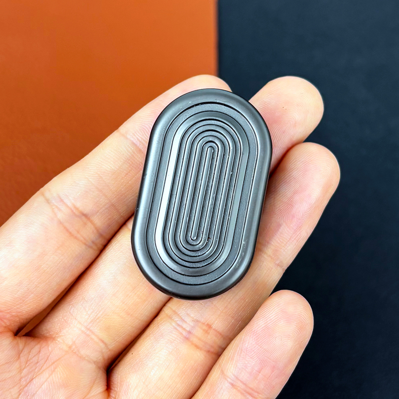 EDC解压玩具金属推牌磁力段落机械律动啪啪币啪啪牌K牌解压神器