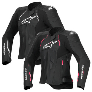 代购 2025款 Dusk真皮保暖摩托车骑行夹克女款 意大利Alpinestars