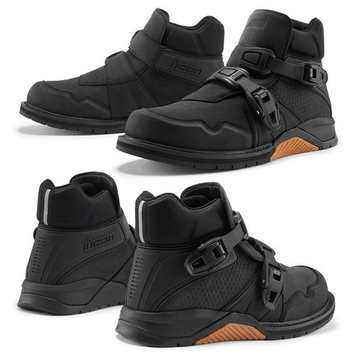 IconSlabtownWP防水摩托骑行靴