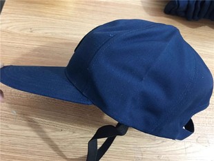 正品地勤机务防静电夏帽长檐帽夏工作帽藏蓝夏棒球帽太阳帽