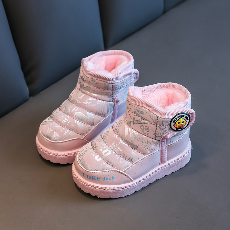 雪地靴冬季保暖抗寒儿童